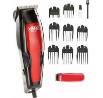 Wahl Home Pro 100 Combo Σετ Κουρευτικής Μηχανής Ρεύματος Κόκκινο 1395-0466
